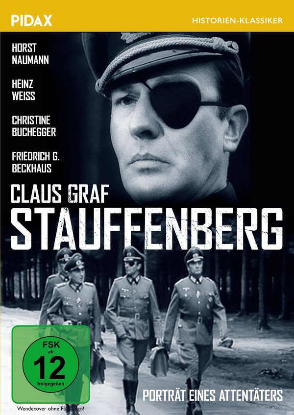 Claus Graf Stauffenberg - Porträt eines Attentäters / Eindrucksvolles Porträt des Hitler-Attentäters mit Starbesetzung (Pidax Historien-Klassiker)  (DVD)