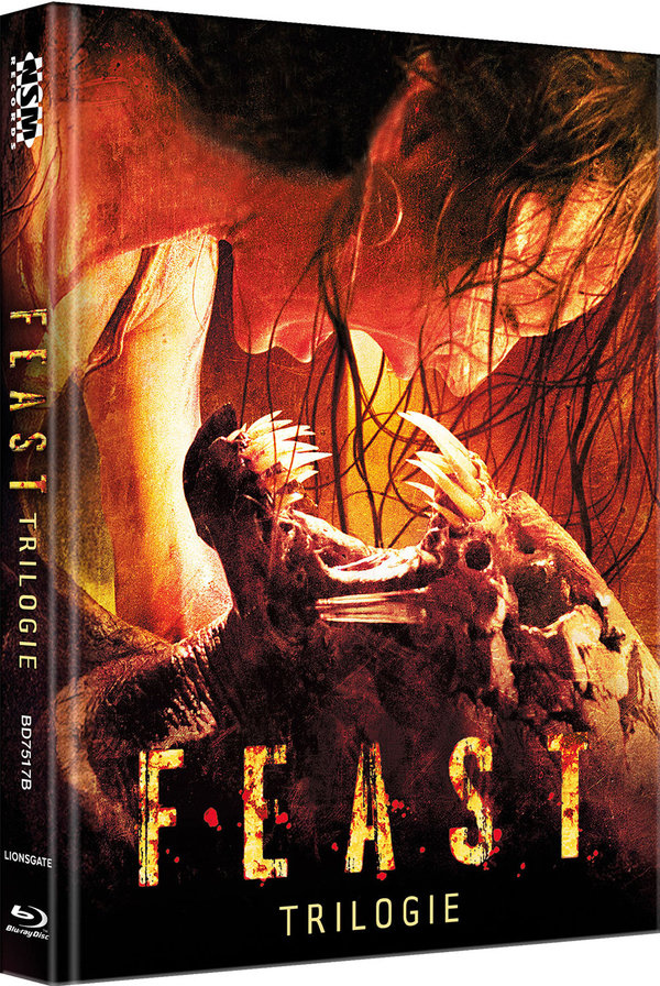 Feast Trilogie - Uncut Mediabook Edition  (blu-ray) (B)