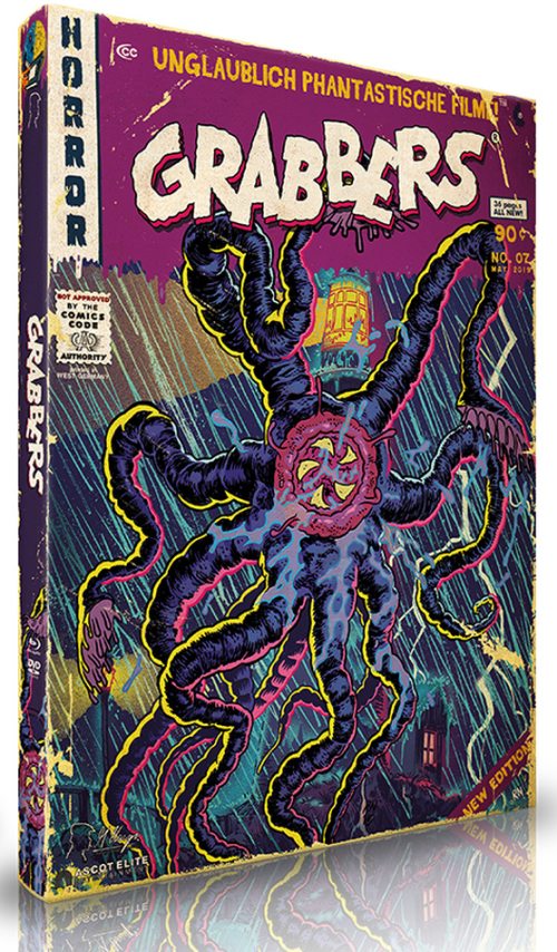 Grabbers - Unglaublich Phantastische Filme-Collection - Uncut Mediabook Edition  (DVD+blu-ray)