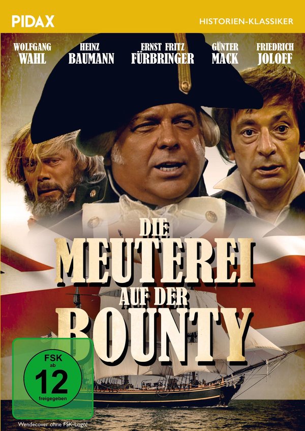 Die Meuterei auf der Bounty / Aufwändige Verfilmung der berühmten Matrosen-Rebellion mit Starbesetzung (Pidax Historien-Klassiker)  (DVD)