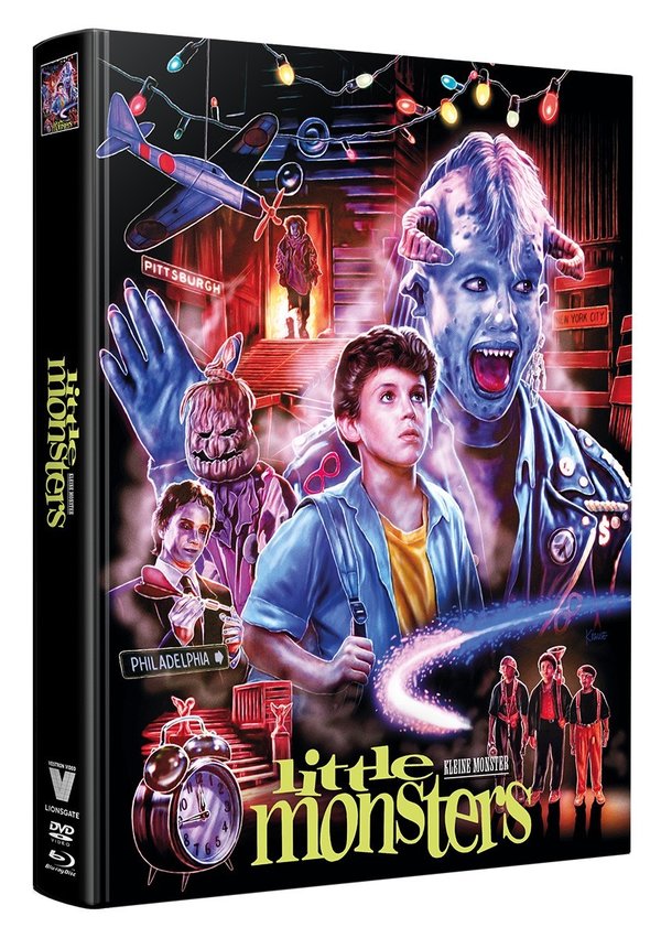 Little Monsters - Kleine Monster - Uncut Mediabook Edition  (blu-ray)