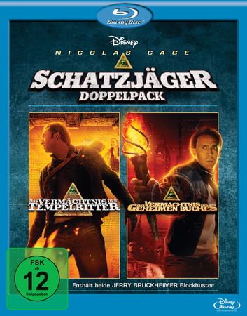 Tempelritter 1+2 - Schatzjäger Doppelpack (blu-ray)