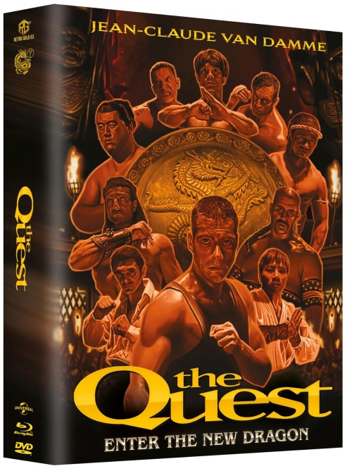 Quest, The - Die Herausforderung - Uncut Mega Mediabook Edition (DVD+blu-ray) (B)