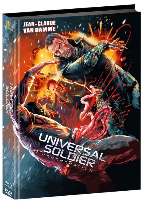 Universal Soldier: Regeneration - Uncut Mediabook Edition  (DVD+blu-ray) (A)