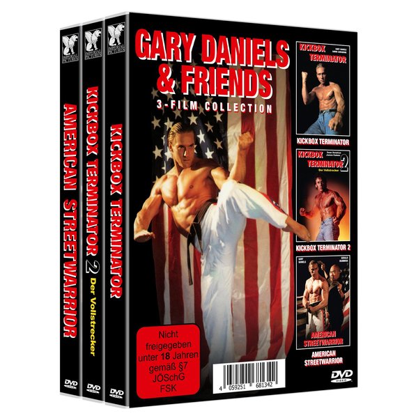 GARY DANIELS & FRIENDS - 3-Film Collection [3 DVDs]  (DVD)