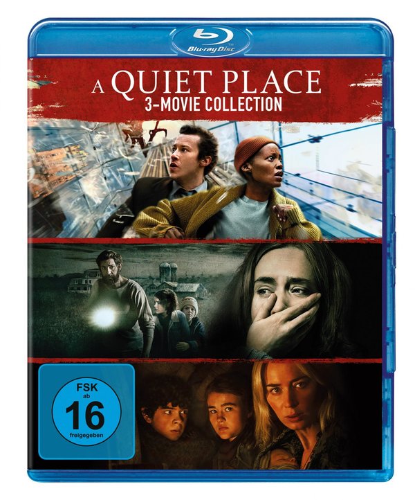 A Quiet Place - 3 Filme  [3 BRs]  (Blu-ray Disc)
