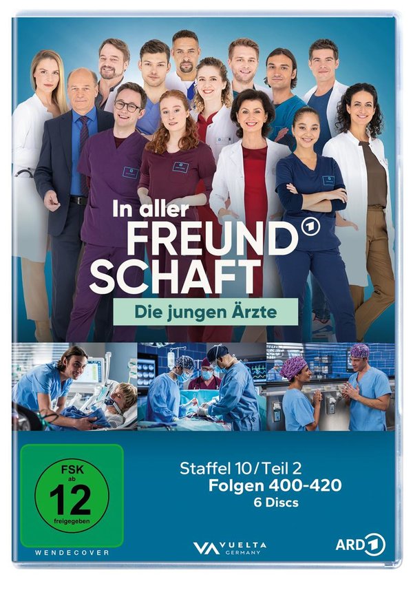 In aller Freundschaft - Die jungen Ärzte, Staffel 10, Teil 2 (Folgen 400-420)  [6 DVDs]  (DVD)