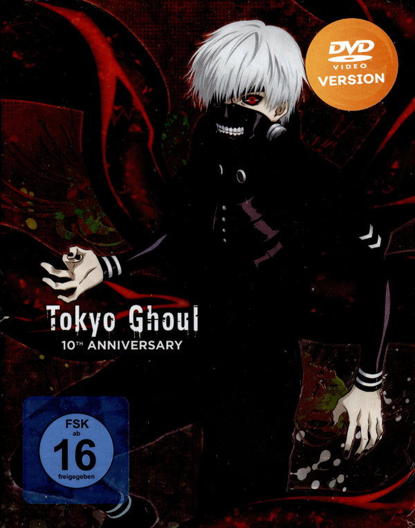 Tokyo Ghoul - The Complete Series - 10th Anniversary Box Set  [8 DVDs]  (DVD)