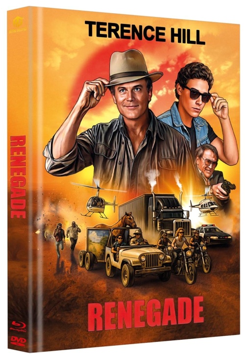 Renegade - Uncut Mediabook Edition  (DVD+blu-ray) (B)