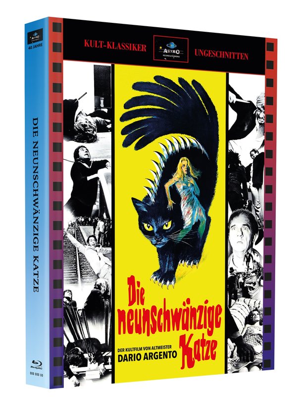 Neunschwänzige Katze, Die - Uncut Mediabook Edition  (DVD+blu-ray) (A)