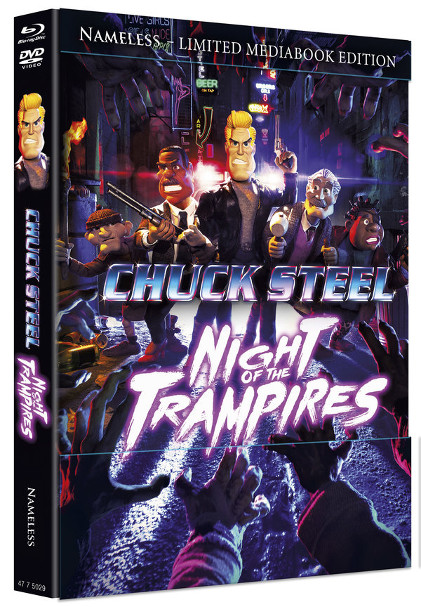 Chuck Steel: Night of the Trampires - Uncut Mediabook Edition  (DVD+blu-ray) (E)