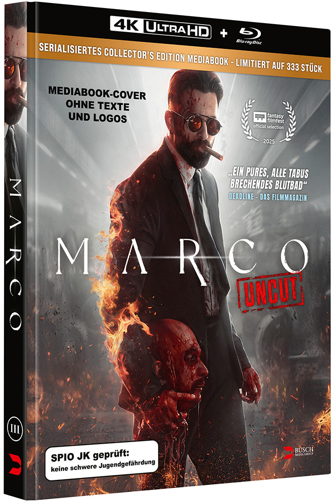 Marco - Uncut Mediabook Edition  (4K Ultra HD+blu-ray) (C)