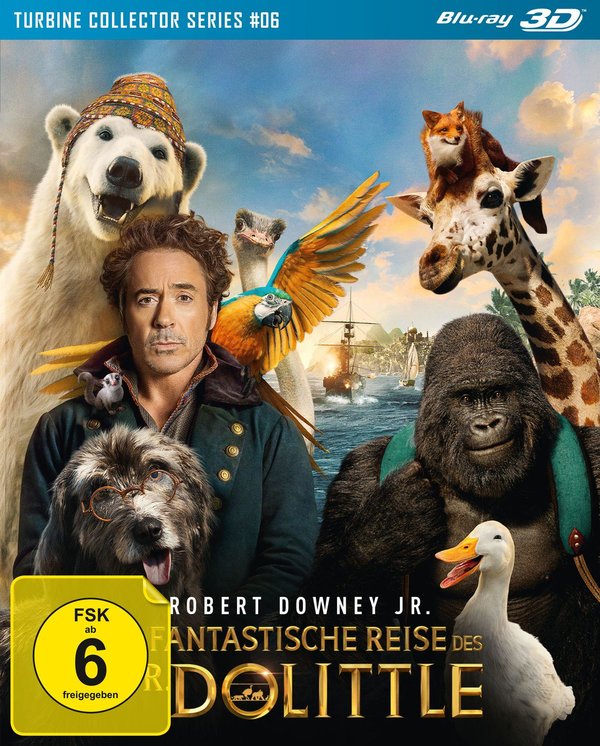 Die fantastische Reise des Dr. Dolittle - 3D - Turbine Collector Series #06  (Blu-ray 3D)
