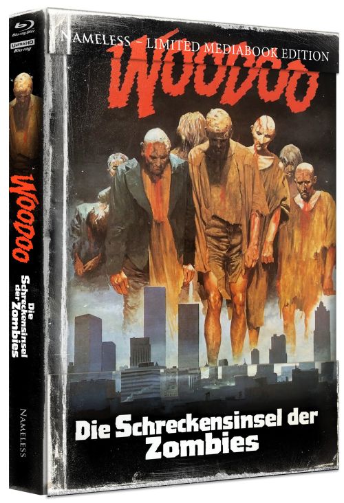 Woodoo - Die Schreckensinsel der Zombies - Uncut Mediabook Edition  (4K Ultra HD+blu-ray) (D)