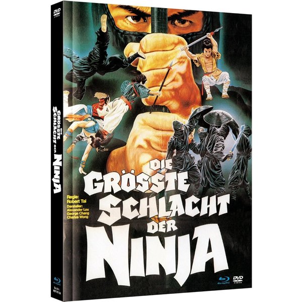 Grösste Schlacht der Ninja, Die - Uncut Mediabook Edition (DVD+blu-ray) (A)