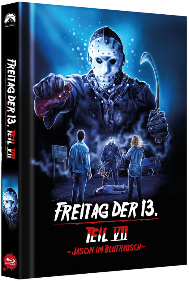 Freitag der 13. - Teil 7 - Uncut Mediabook Edition (blu-ray) (D)