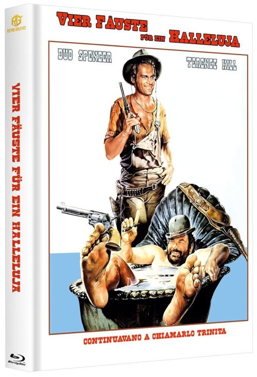 Vier Fäuste für ein Halleluja - Uncut Mediabook Edition  (DVD+blu-ray) (C)