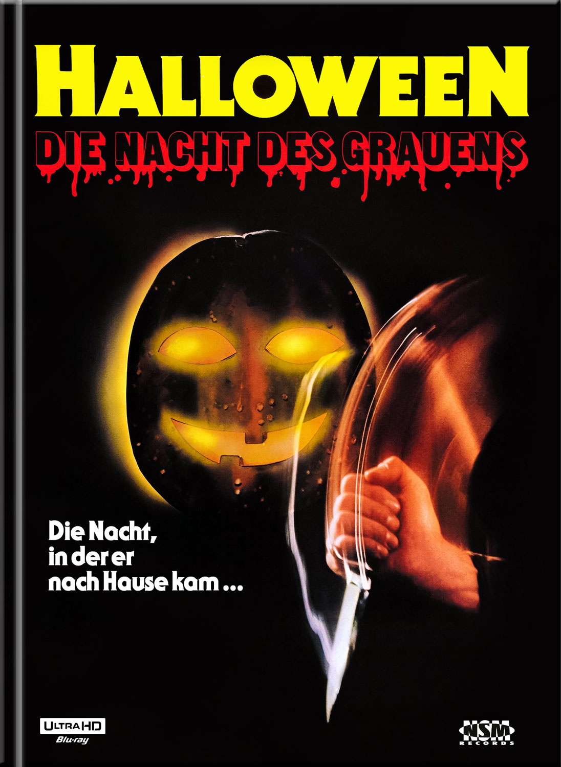 Halloween - Die Nacht des Grauens - Uncut Mediabook Edition  (4K Ultra HD+blu-ray) (B)