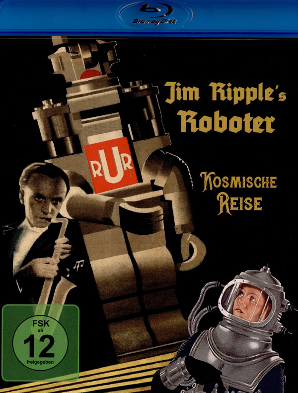 Jim Ripple's Roboter (Untergang der Sensation - Loss of Sensation) von 1935- Plus zwei Bonus-Filmen (Kosmische Reise und Die Reise zum Mond)  (blu-ray)