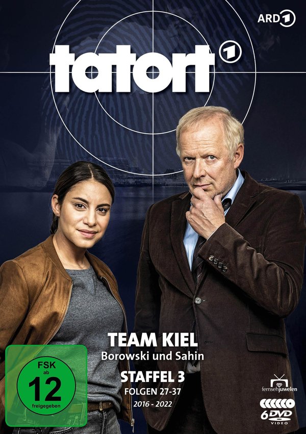 Tatort - Team Kiel: Borowski und Sahin - Staffel 3 (Folgen 27-37) (Fernsehjuwelen)  [6 DVDs]  (DVD)