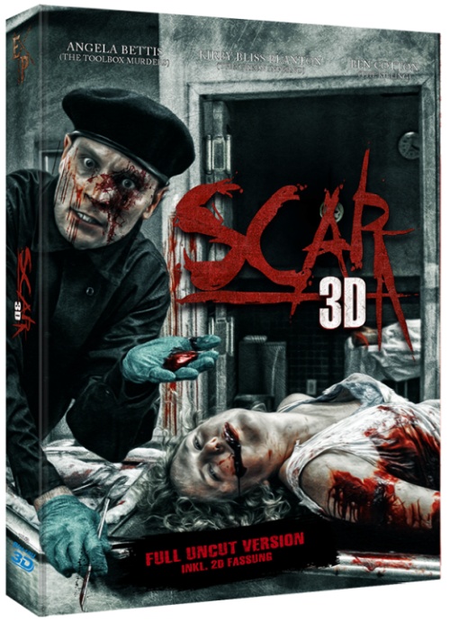 Scar 3D - Uncut Mediabook Edition  (3D/2D blu-ray) (B)