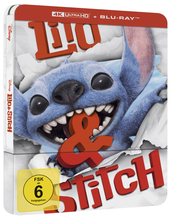 Lilo & Stitch - Limited Steelbook Edition  (4K Ultra HD) (+ Blu-ray)