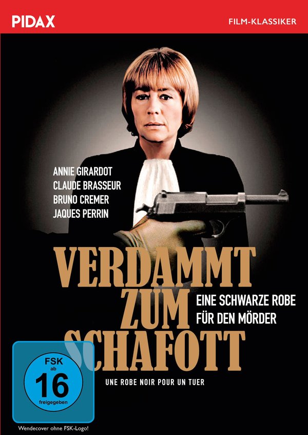 Verdammt zum Schafott (Eine schwarze Robe für den Mörder) (Une robe noire pour un tueur) / Spannender Kriminalfilm mit Starbesetzung (Pidax Film-Klassiker)  (DVD)