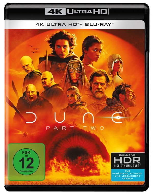 Dune: Part Two  (4K Ultra HD) (+ Blu-ray)