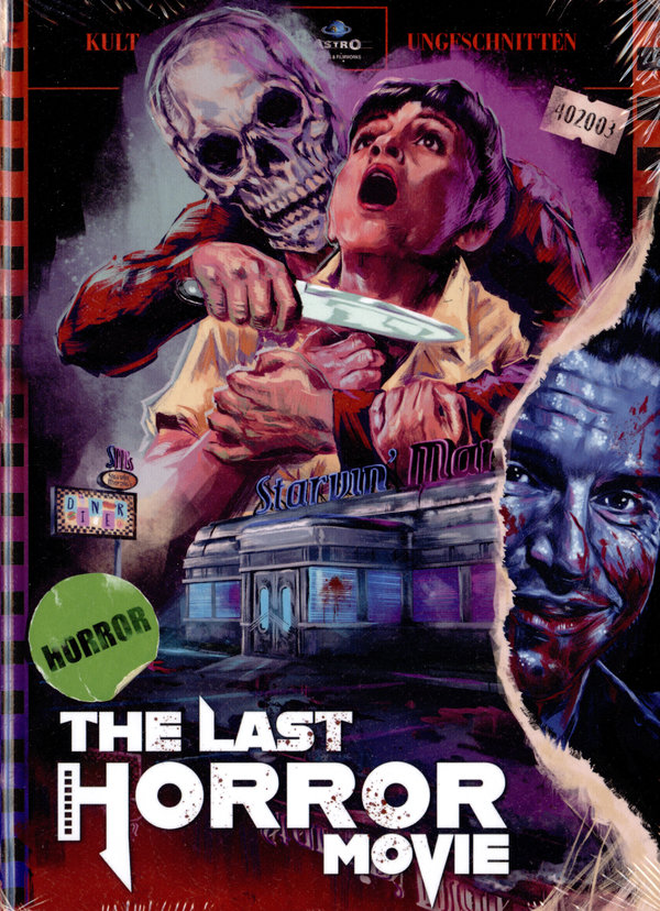 The Last Horror Movie - Uncut Mediabook Edition  (blu-ray) (C)
