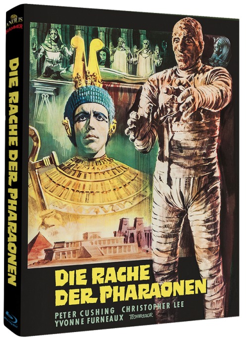 Die Rache der Pharaonen - Uncut Mediabook Edition (blu-ray) (B)