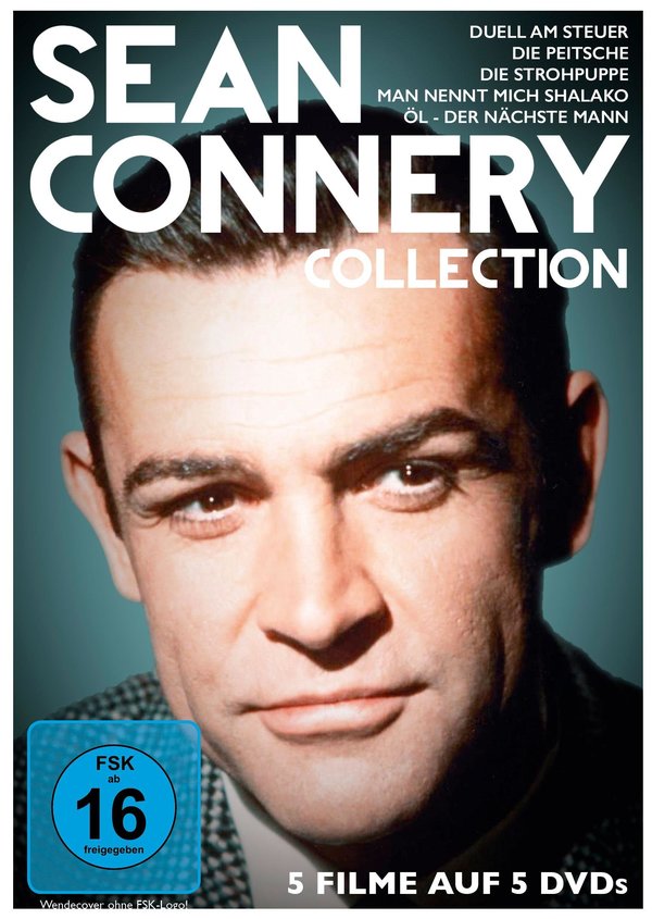 Sean Connery Connection / 5 Filme mit dem legendären „James Bond“-Darsteller in einer Box  [5 DVDs]  (DVD)