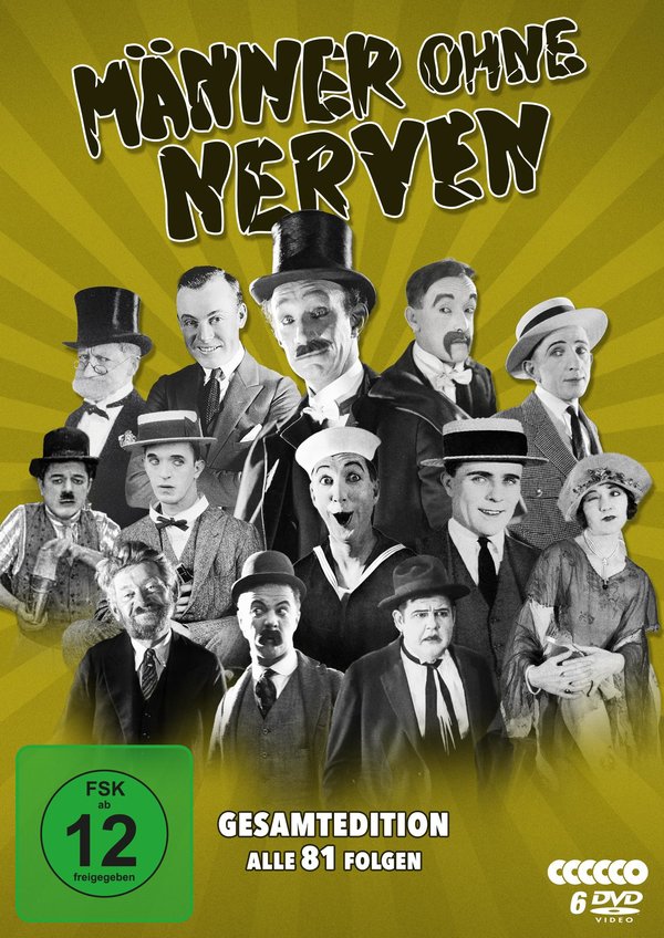 Männer ohne Nerven - Gesamtedition: Alle 81 Folgen (9 Staffeln)  [6 DVDs]  (DVD)
