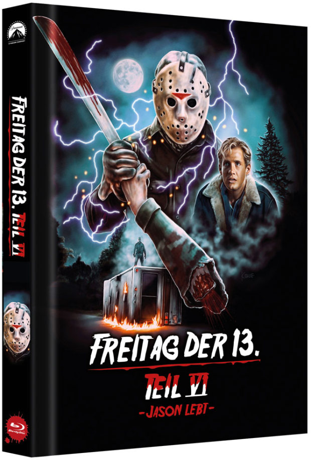 Freitag der 13. - Teil 6 - Uncut Mediabook Edition (blu-ray) (D)
