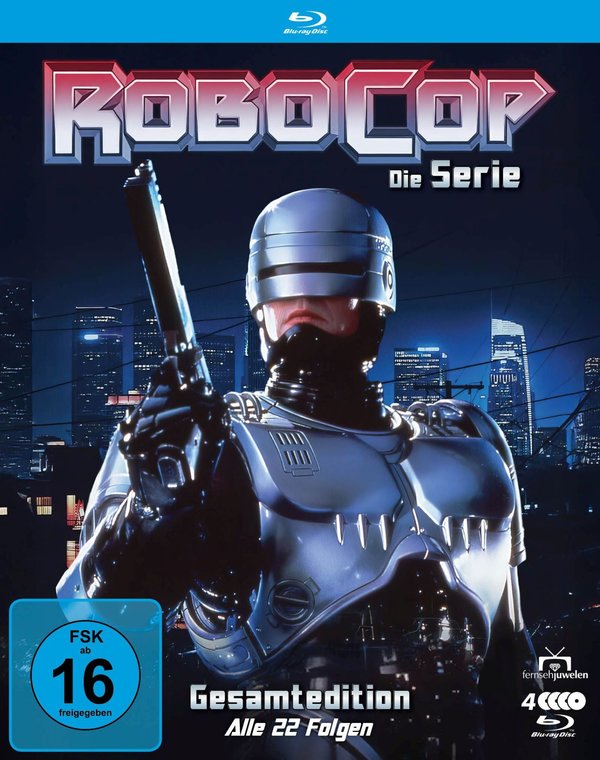 Robocop - Die komplette Serie (Alle 22 Folgen / Gesamtedition)  [4 BRs]  (Blu-ray Disc)