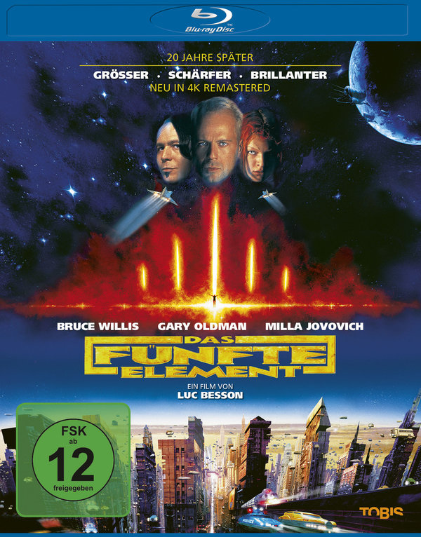 Fünfte Element, Das - Remastered Edition (blu-ray)