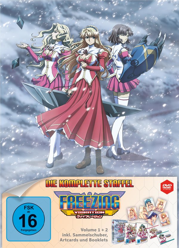 Freezing Vibration - Die komplette Staffel LTD. - Vol. 1 + 2 inkl. Sammelschuber, Artcards und Booklets  [2 DVDs]  (DVD)