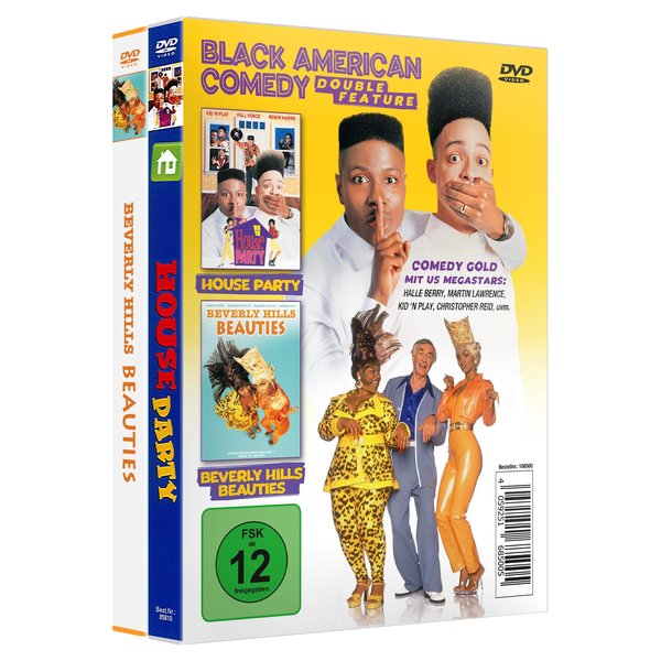BLACK AMERICAN COMEDY BUNDLE - 2 Filme  [2 DVDs]  (DVD)
