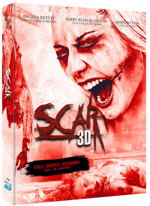 Scar 3D - Uncut Mediabook Edition  (3D/2D blu-ray) (A)