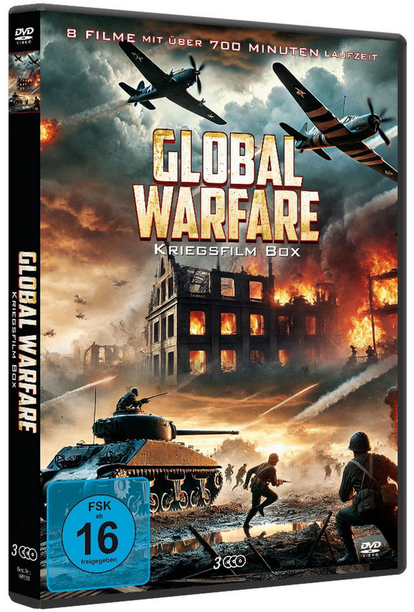 Global Warfare - Kriegsfilm Box  [3 DVDs]  (DVD)
