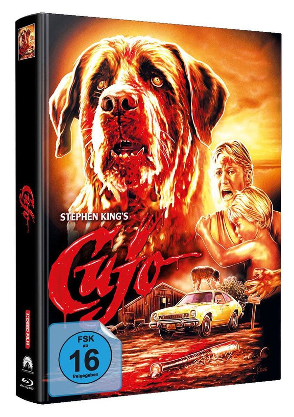 Stephen King's Cujo (Director's Cut + Kinofassung) - Uncut Mediabook Edition  (blu-ray) (WMM)
