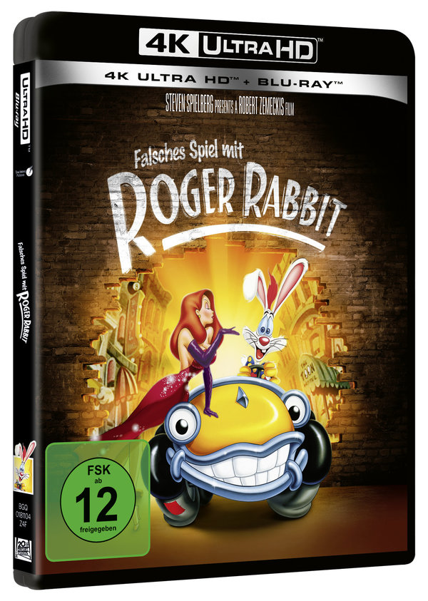 Roger Rabbit - Falsches Spiel mit Roger Rabbit (4K Ultra HD)