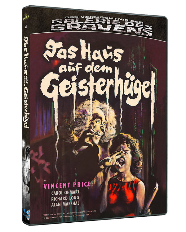 Das Haus auf dem Geisterhügel - Das Vermächtnis der Galerie des Grauens (blu-ray)