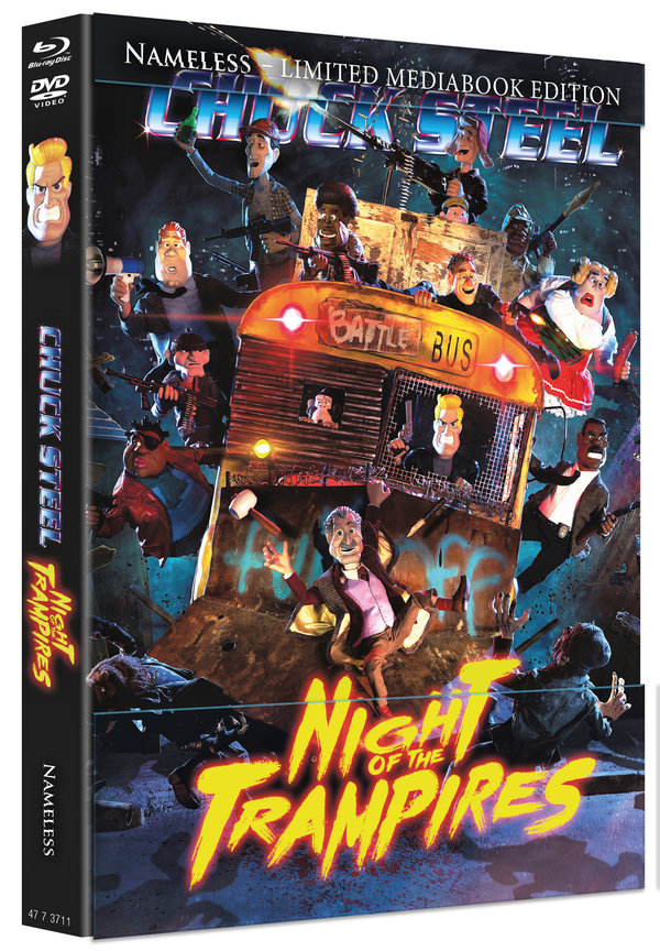Chuck Steel: Night of the Trampires - Uncut Mediabook Edition  (DVD+blu-ray) (B)
