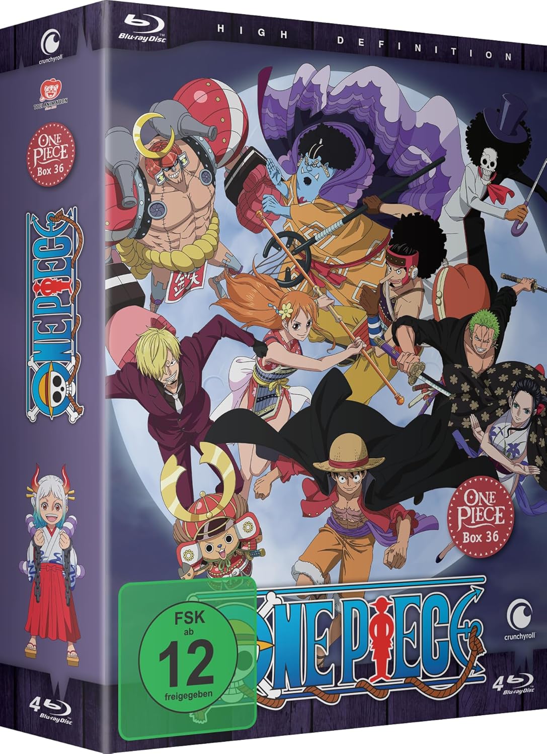 One Piece - TV-Serie - Box 36 (Episoden 1.026 - 1.050)  [ 4 BRs]  (Blu-ray Disc)