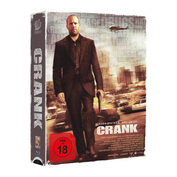 Crank - Extended VHS Design Edition  (blu-ray)