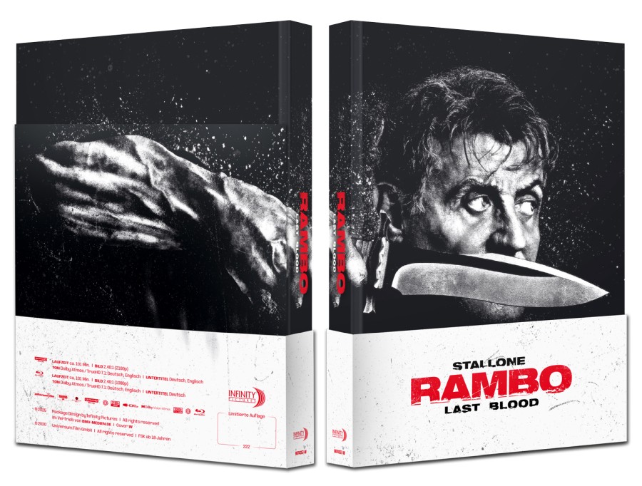 Rambo - Last Blood - Uncut Mediabook Edition (4K Ultra HD+blu-ray) (W)