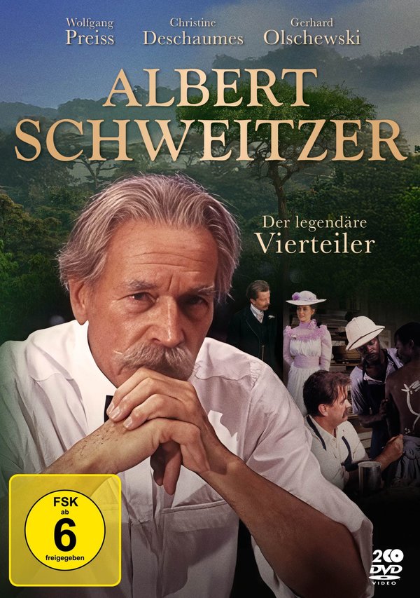 Albert Schweitzer - Der legendäre ARD-Vierteiler (Fernsehjuwelen)  [2 DVDs]  (DVD)