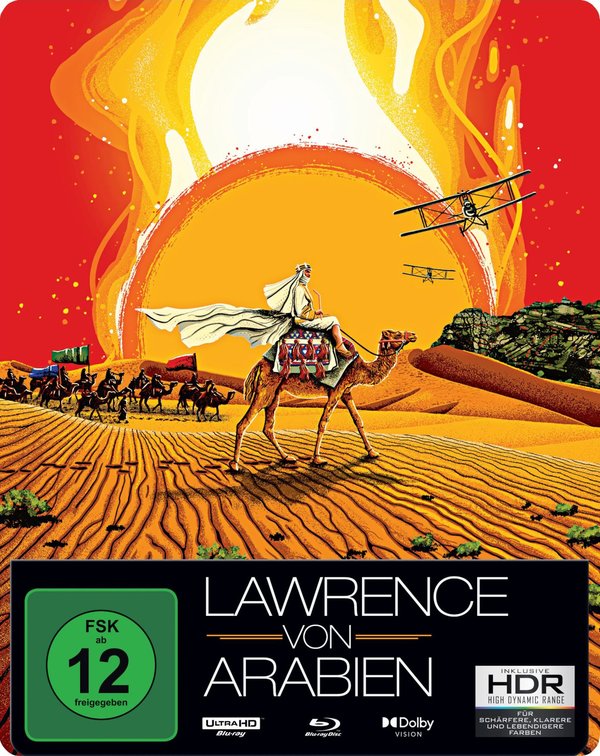 Lawrence von Arabien - Limited Steelbook Edition  (4K Ultra HD+blu-ray)