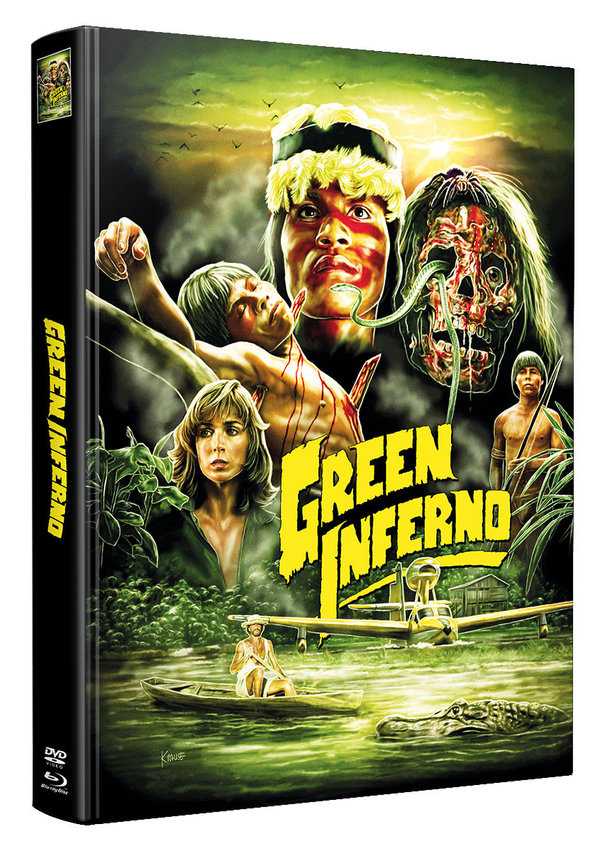 Green Inferno - Uncut Mediabook Edition  (blu-ray)
