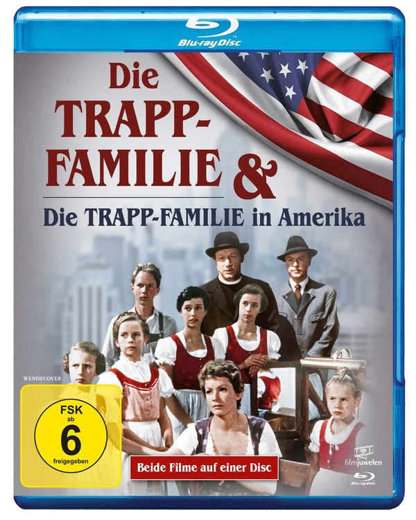Die Trapp-Familie & Die Trapp-Familie in Amerika (Neuauflage)  (Blu-ray Disc)